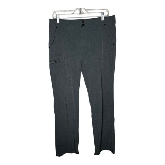 Gramicci Pants Womens 10 Hiking Gorpcore Adjustable Gray Outdoors Stretch Pocket - Picture 1 of 14